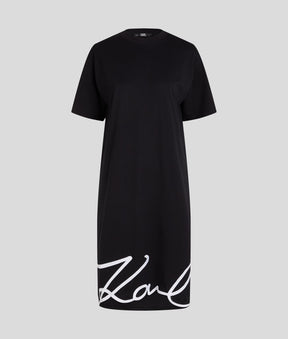 SIGNATURE HEM T-SHIRT DRESS