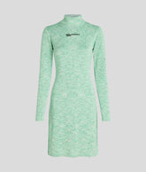 LONG-SLEEVED KNIT DRESS