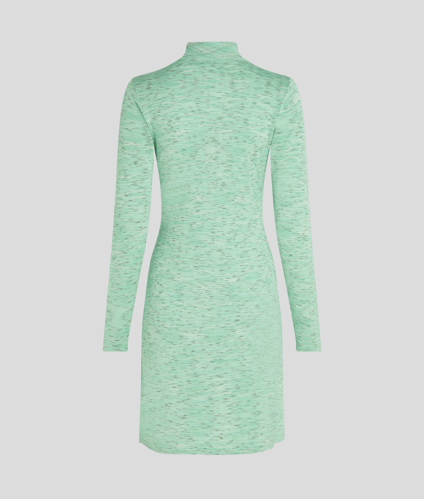 LONG-SLEEVED KNIT DRESS