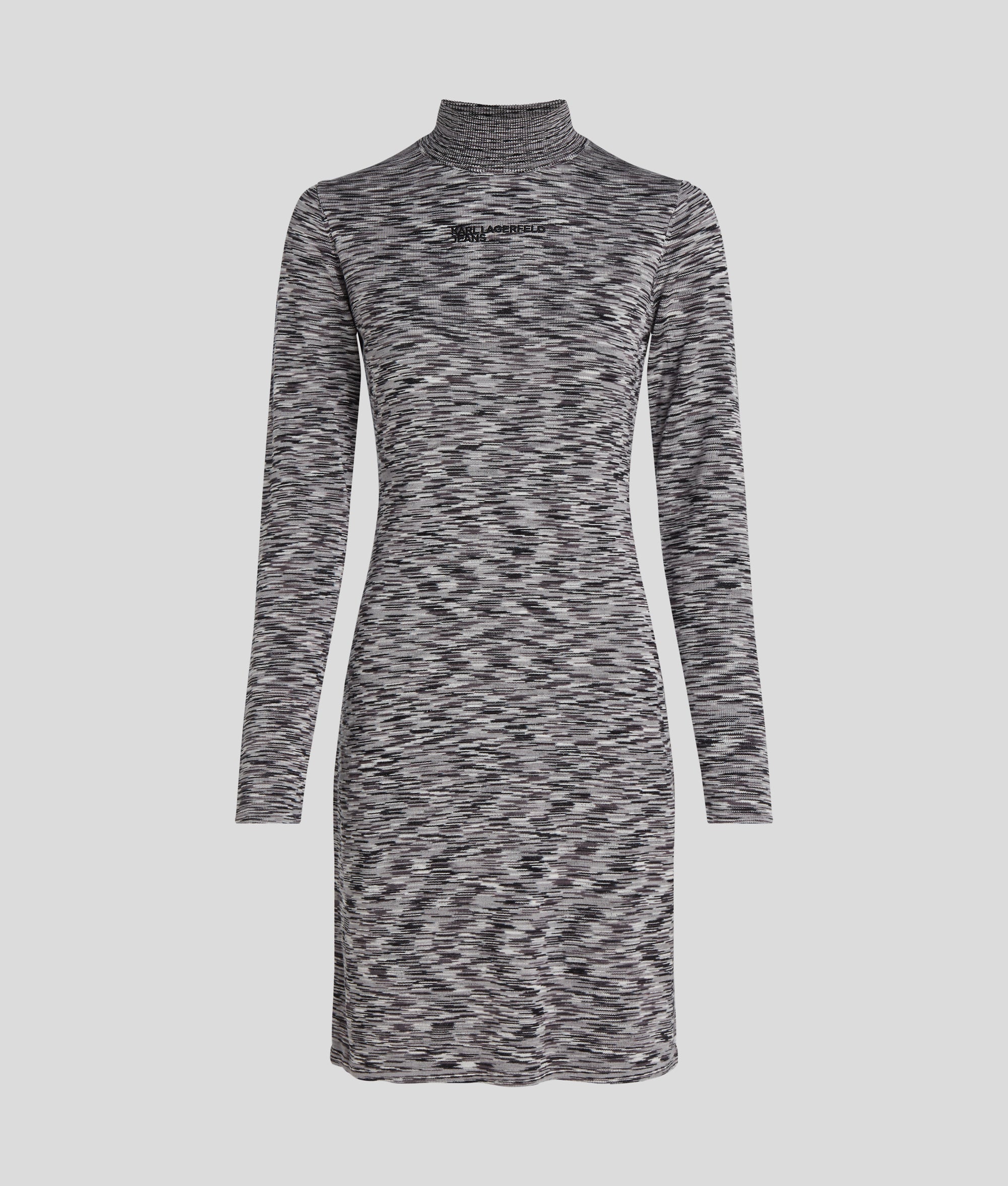LONG-SLEEVED KNIT DRESS