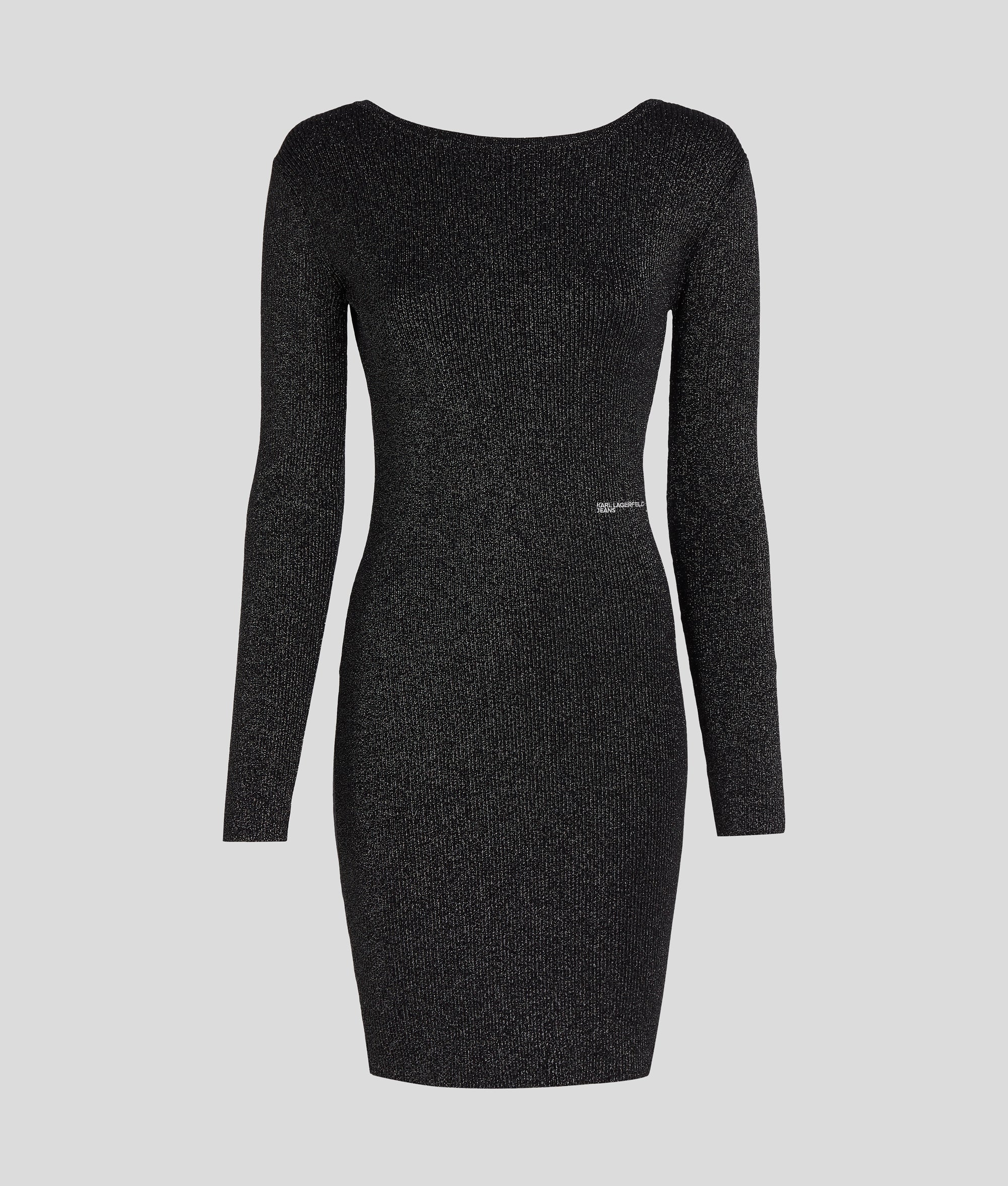 OPEN BACK GLITTER DRESS