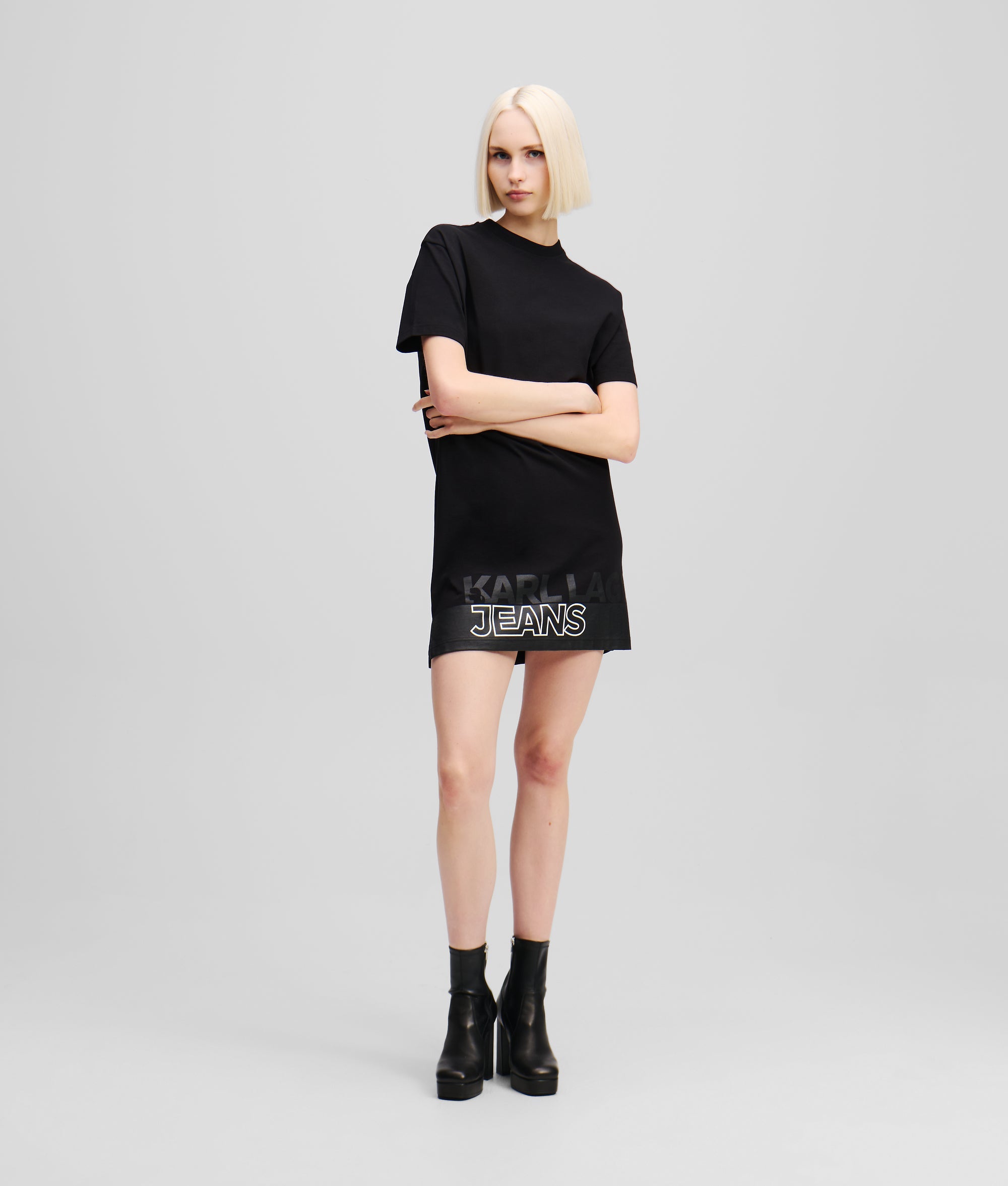 RELAXED-FIT T-SHIRT DRESS