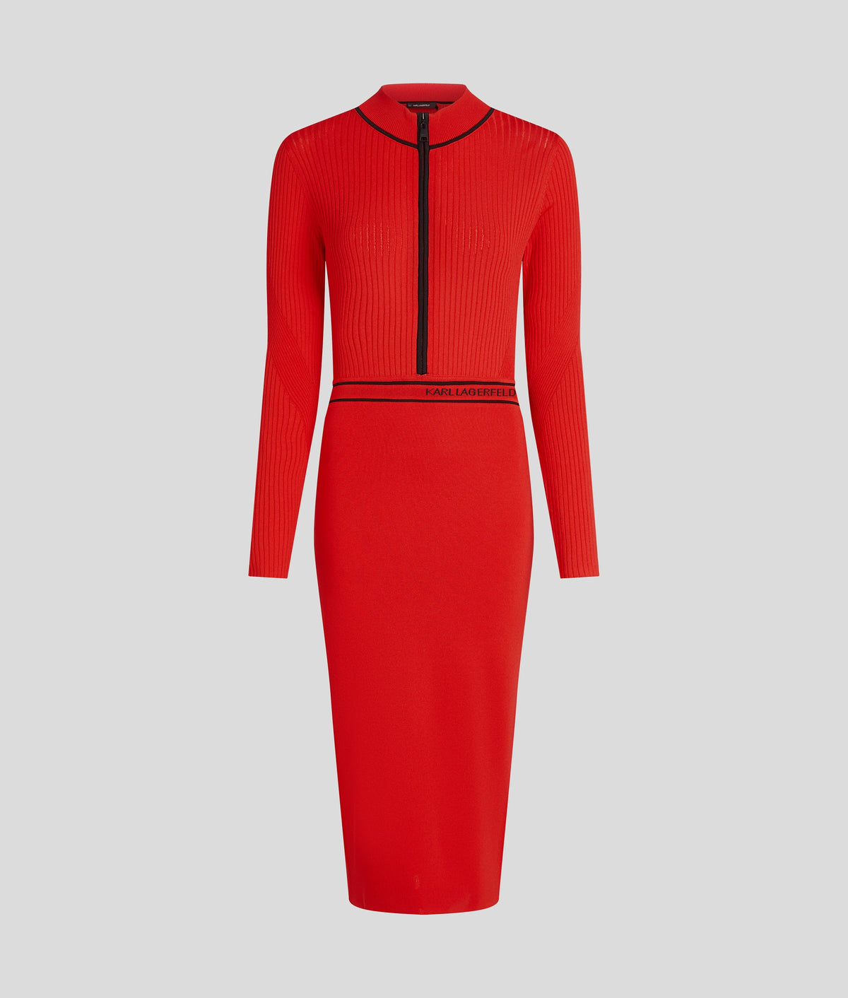 LOGO KNIT DRESS