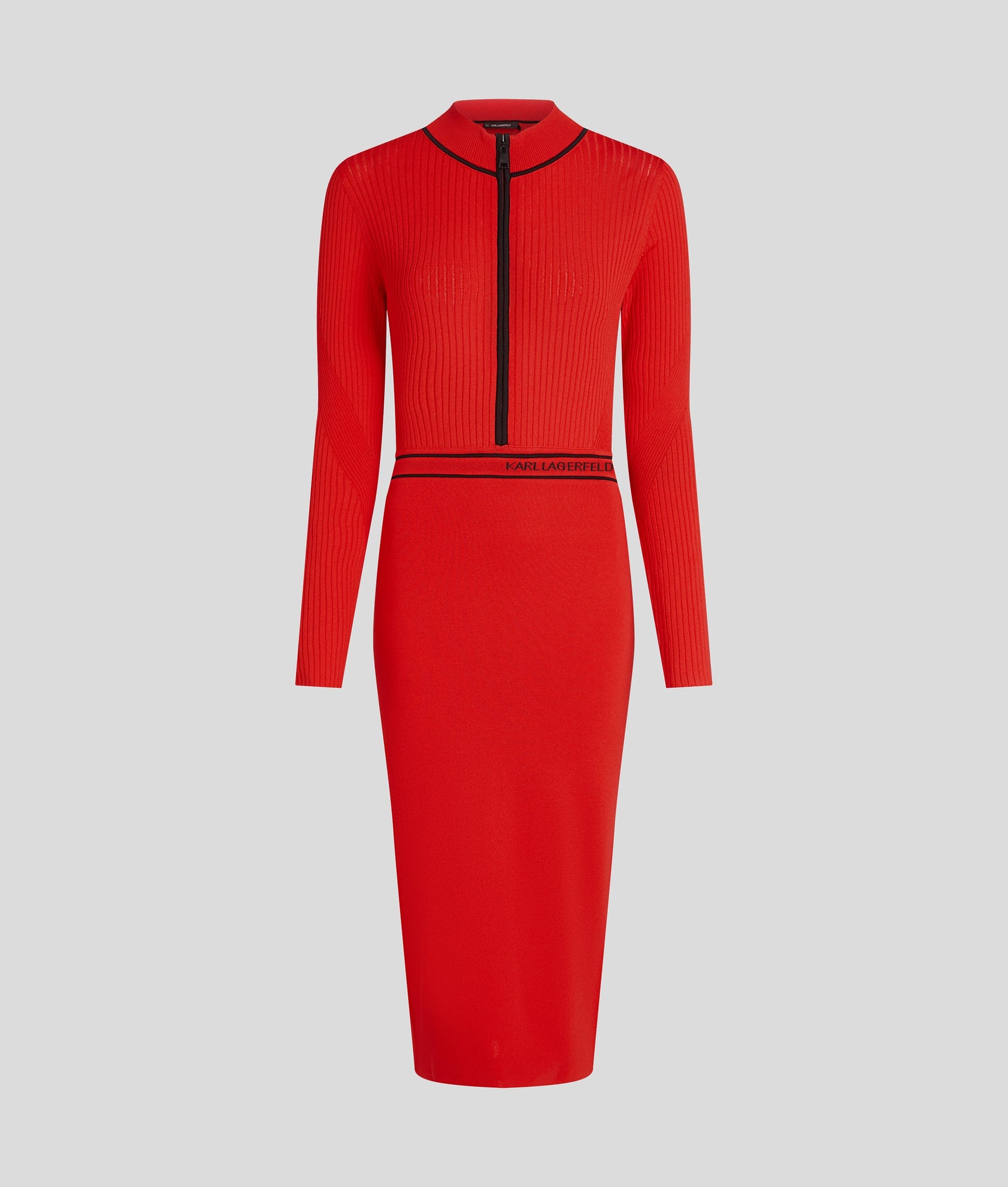 LOGO KNIT DRESS