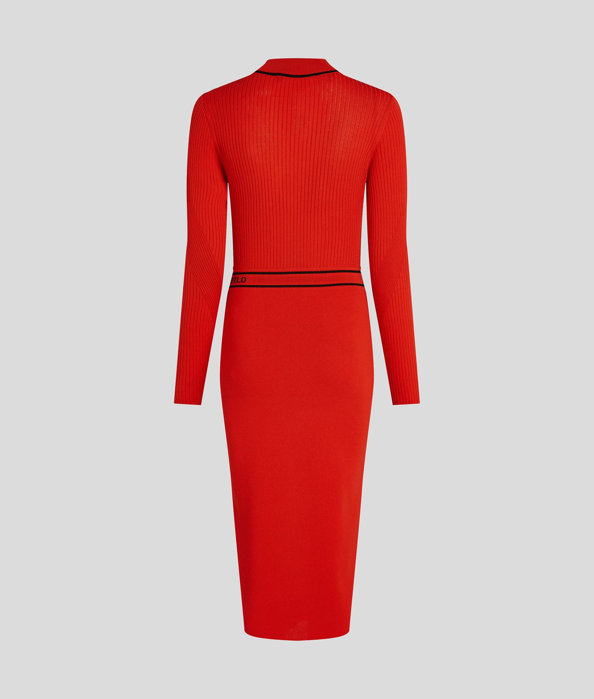 LOGO KNIT DRESS