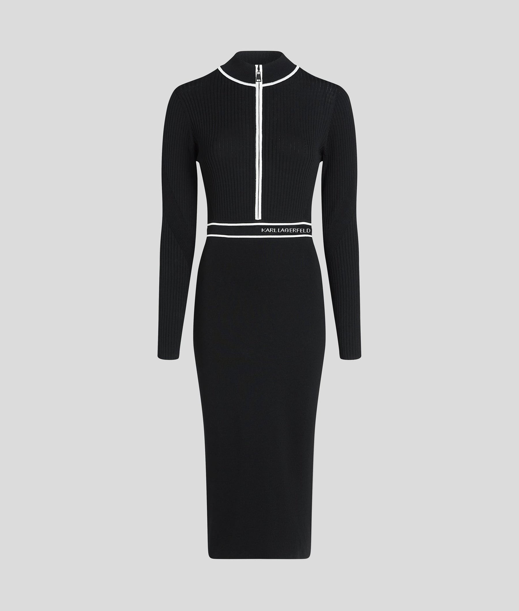 LOGO KNIT DRESS