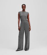 JERSEY RHINESTONE JUMPSUIT