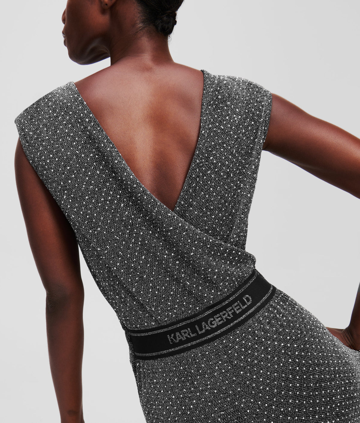 JERSEY RHINESTONE JUMPSUIT