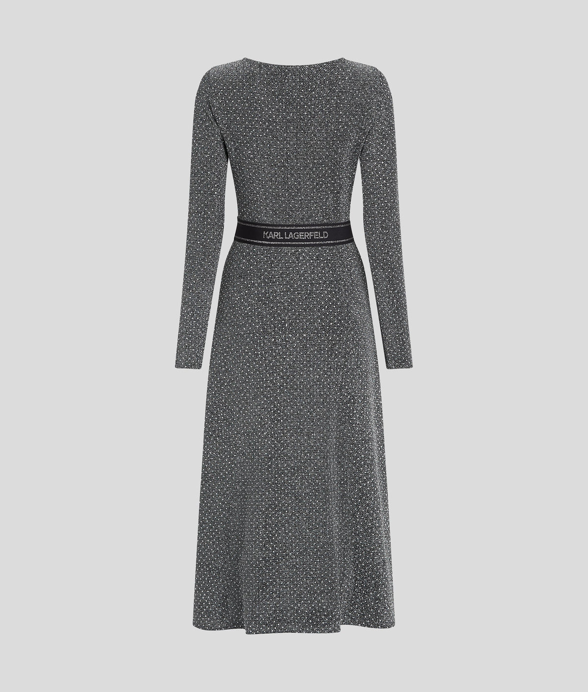 METALLIC RHINESTONE DRESS