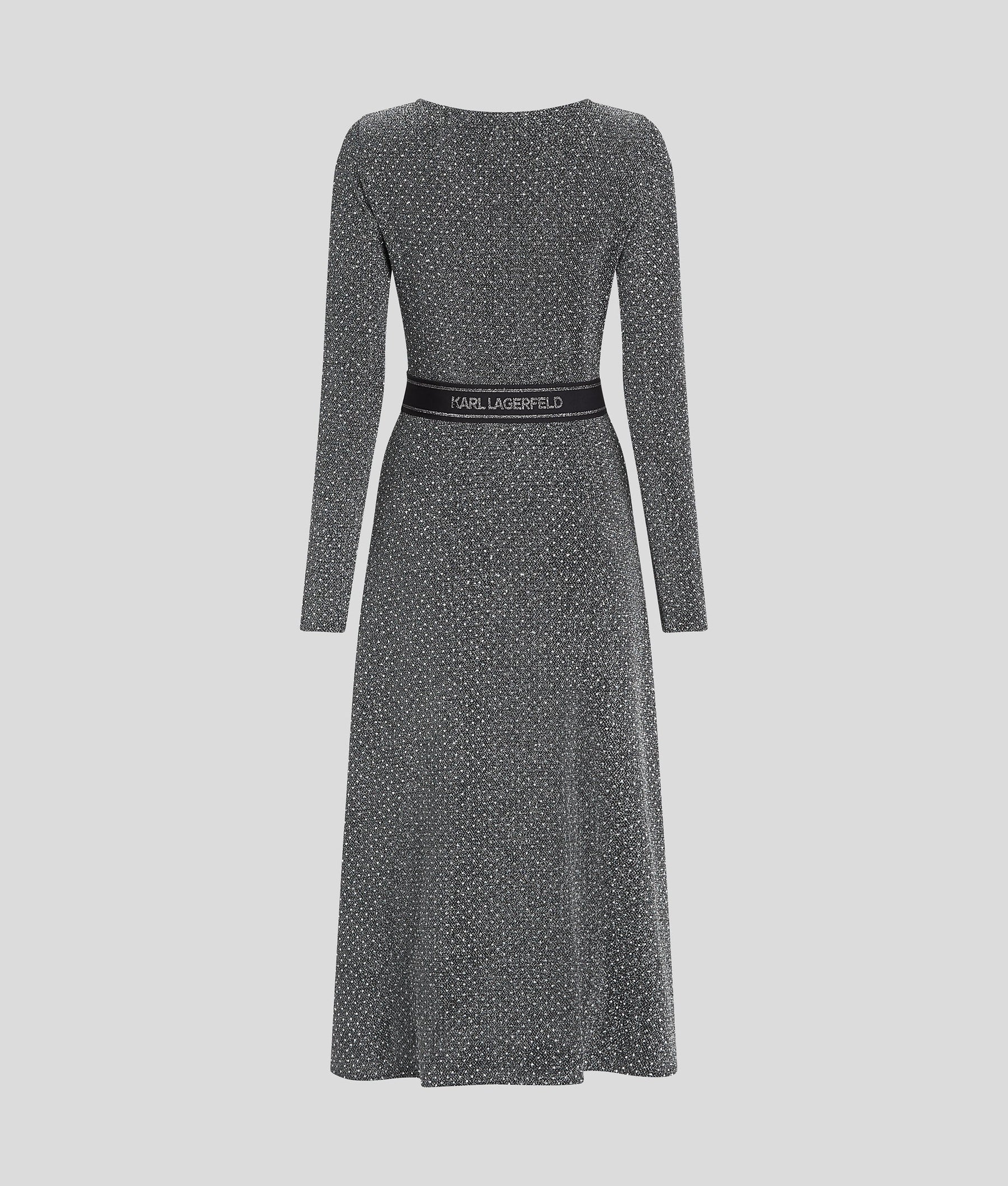 METALLIC RHINESTONE DRESS