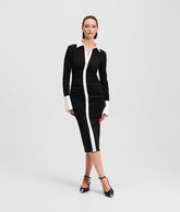 LONG-SLEEVED POLO DRESS