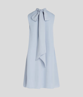 BOW-DETAIL DRESS