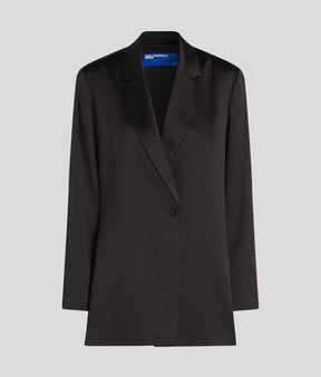 SATIN BLAZER