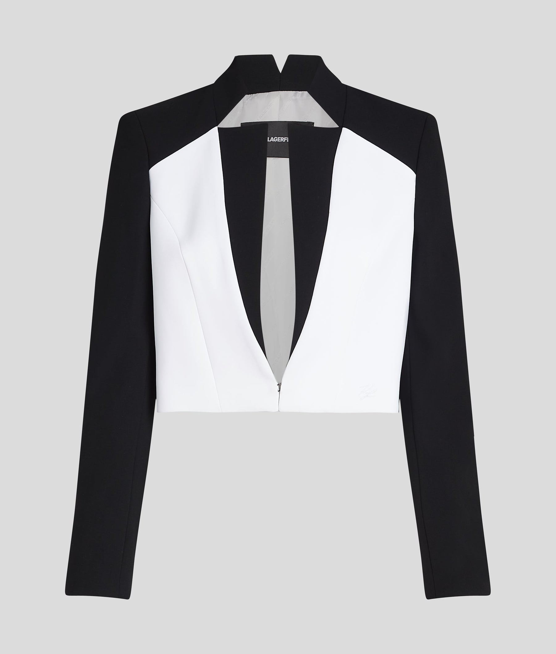 COLOR-BLOCK TAILORED BLAZER