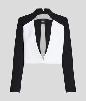 COLOR-BLOCK TAILORED BLAZER