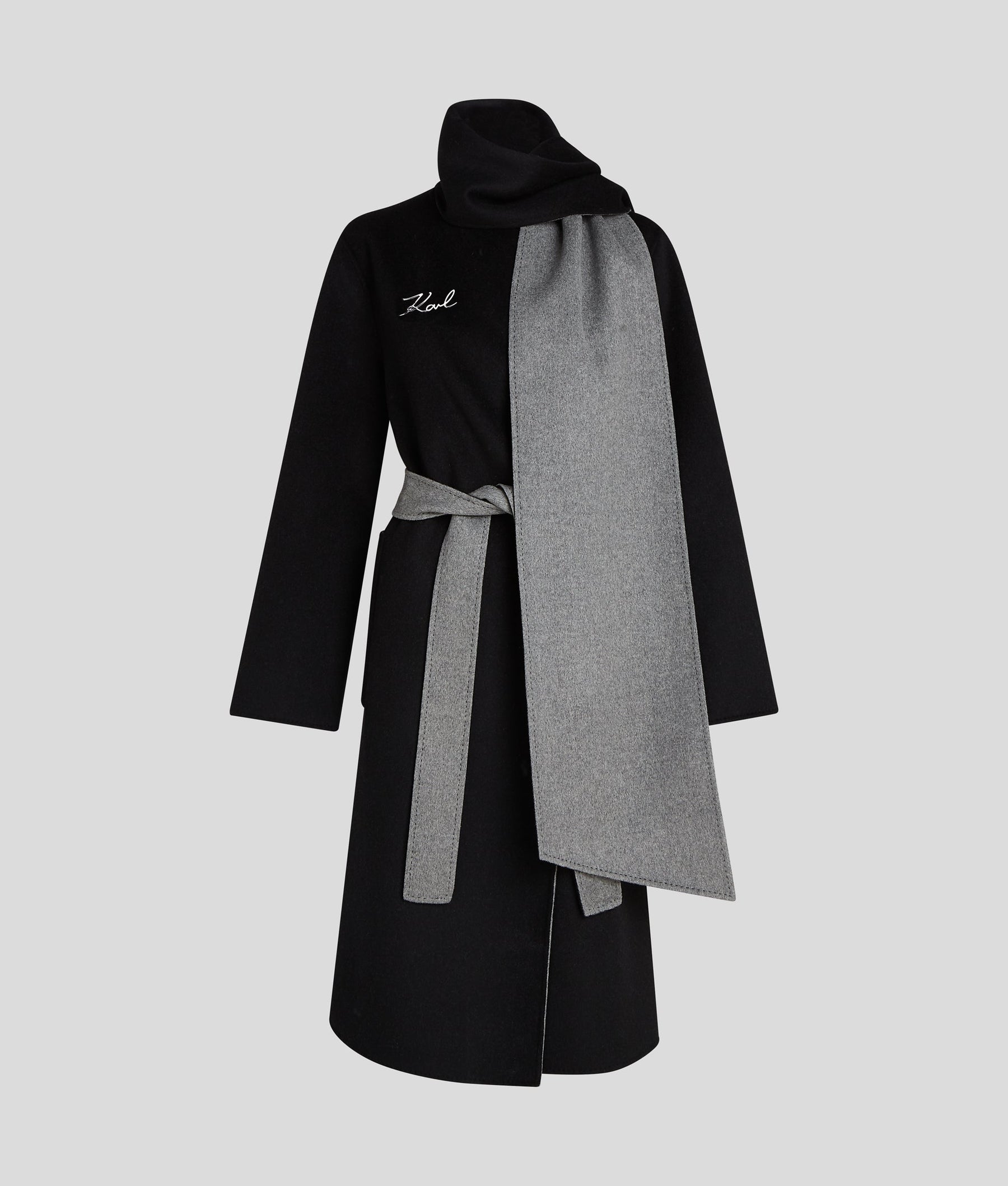 REVERSIBLE WOOL COAT