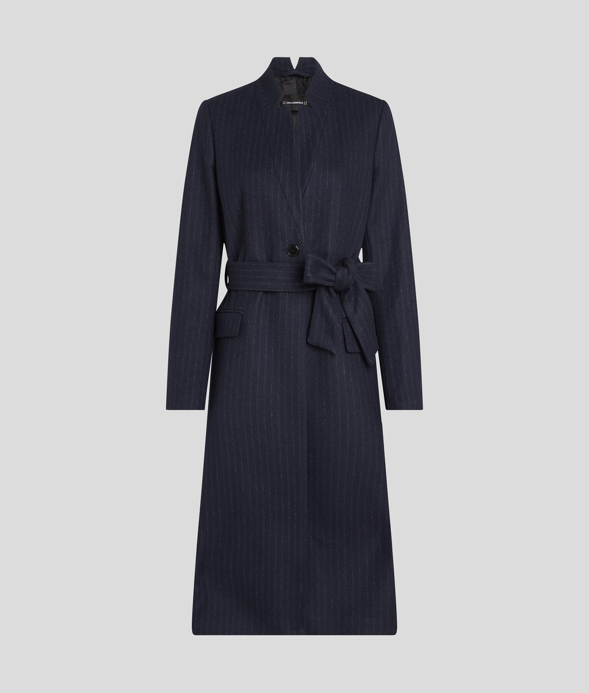 PINSTRIPE TAILORED COAT