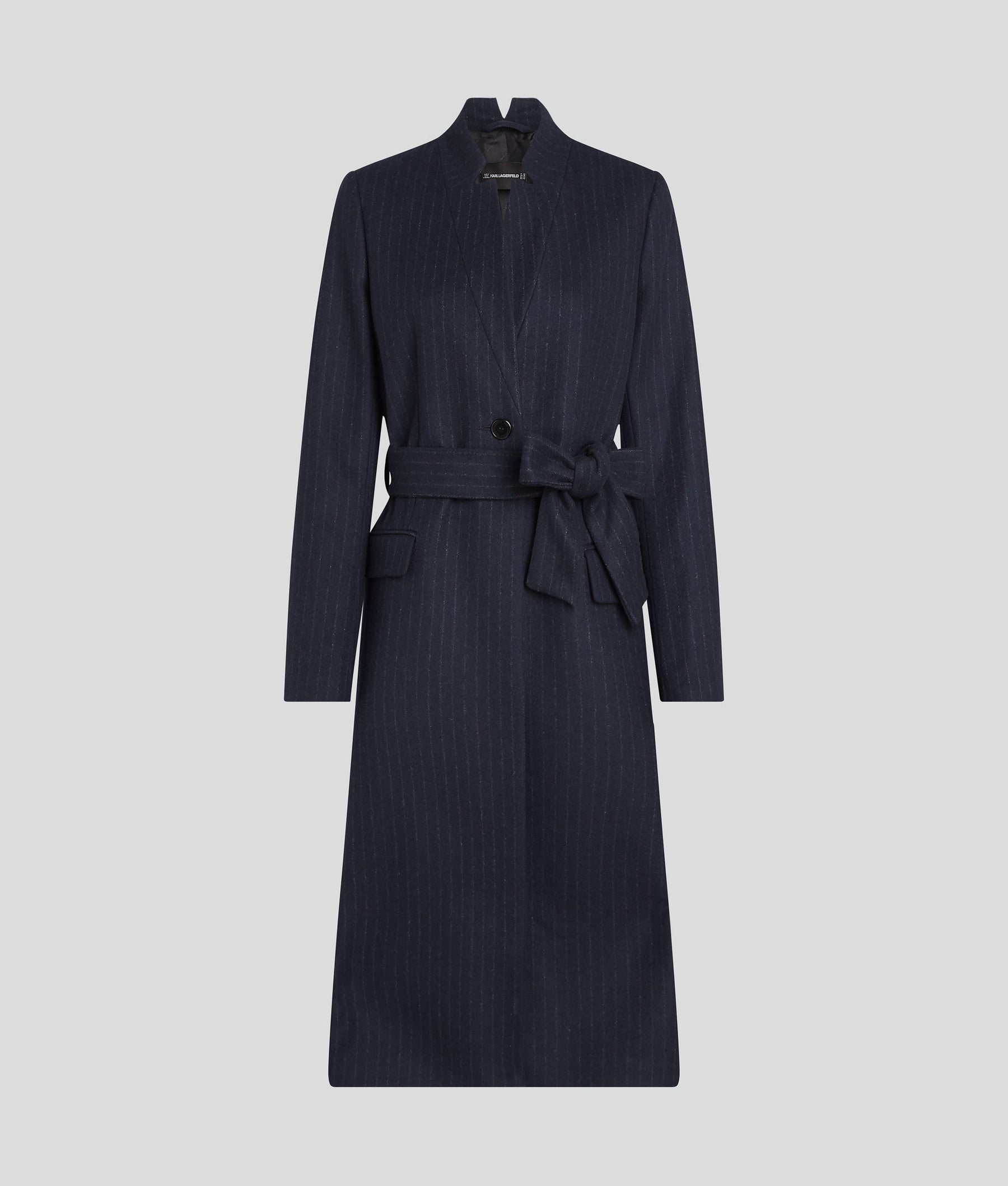 PINSTRIPE TAILORED COAT
