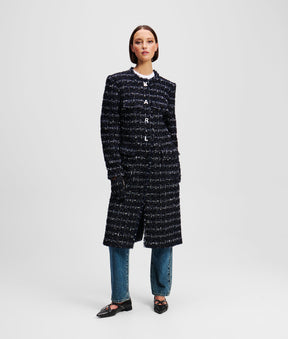 LONGLINE BOUCLÉ COAT