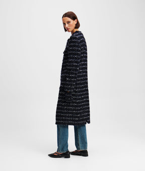 LONGLINE BOUCLÉ COAT