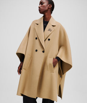 SOFT WOOL CAPE