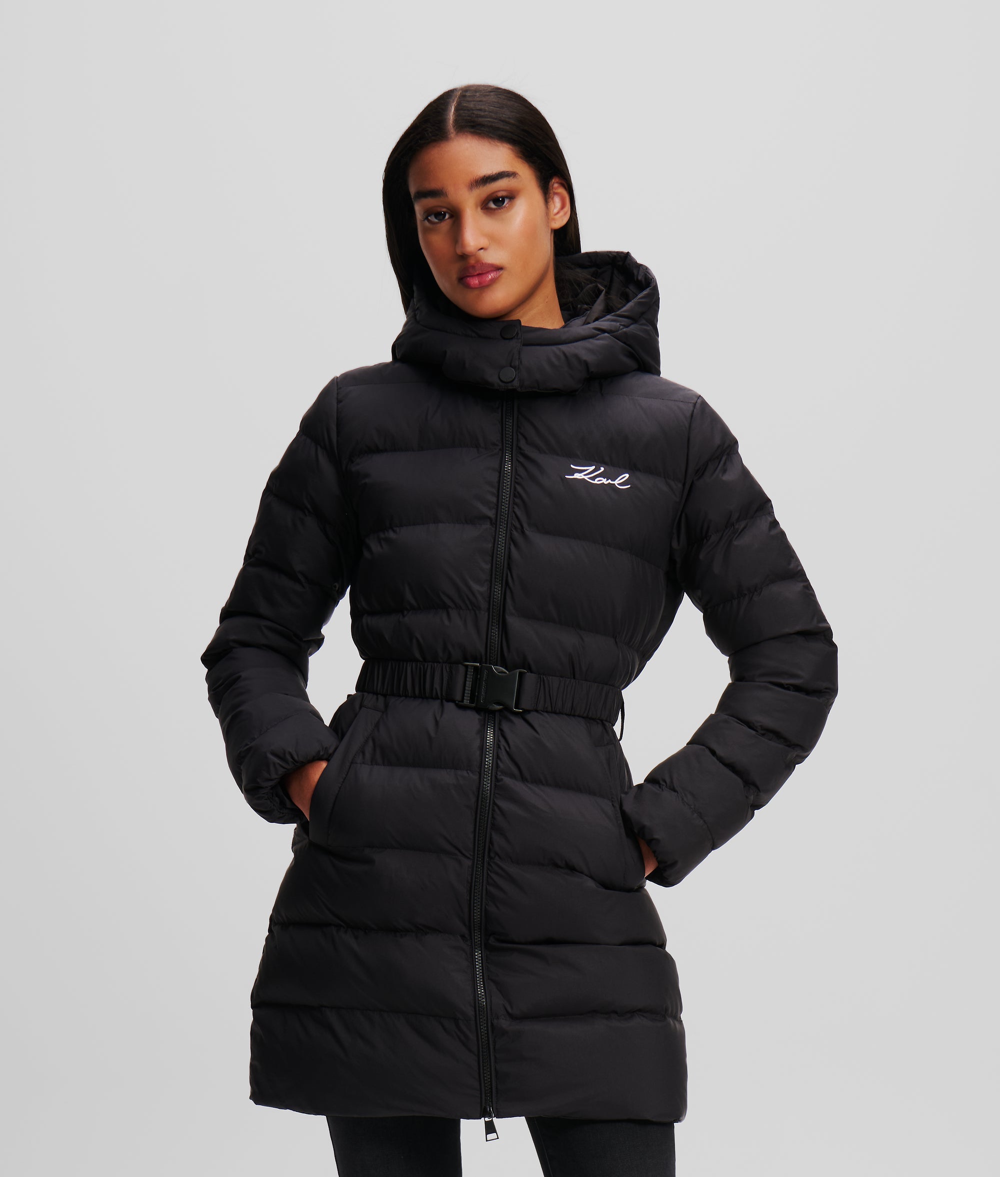 SIGNATURE ULTRALIGHT LONG PUFFER JACKET