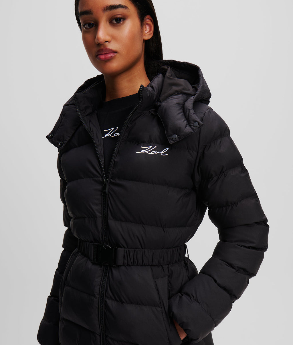 SIGNATURE ULTRALIGHT LONG PUFFER JACKET