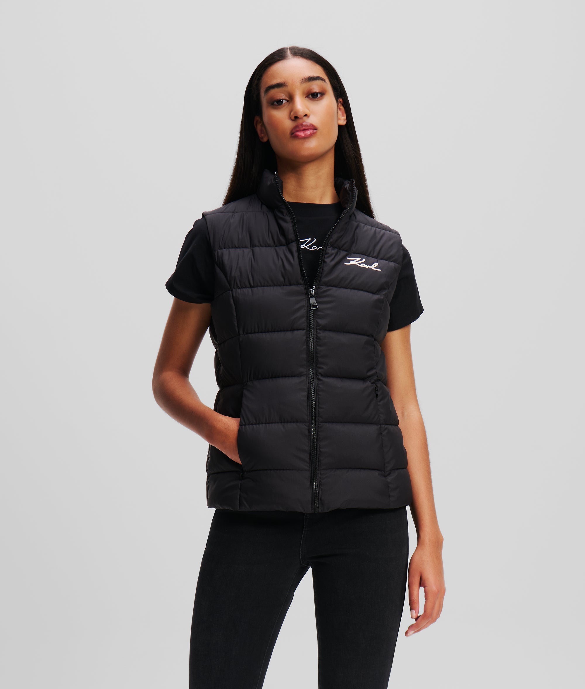 SIGNATURE PADDED GILET