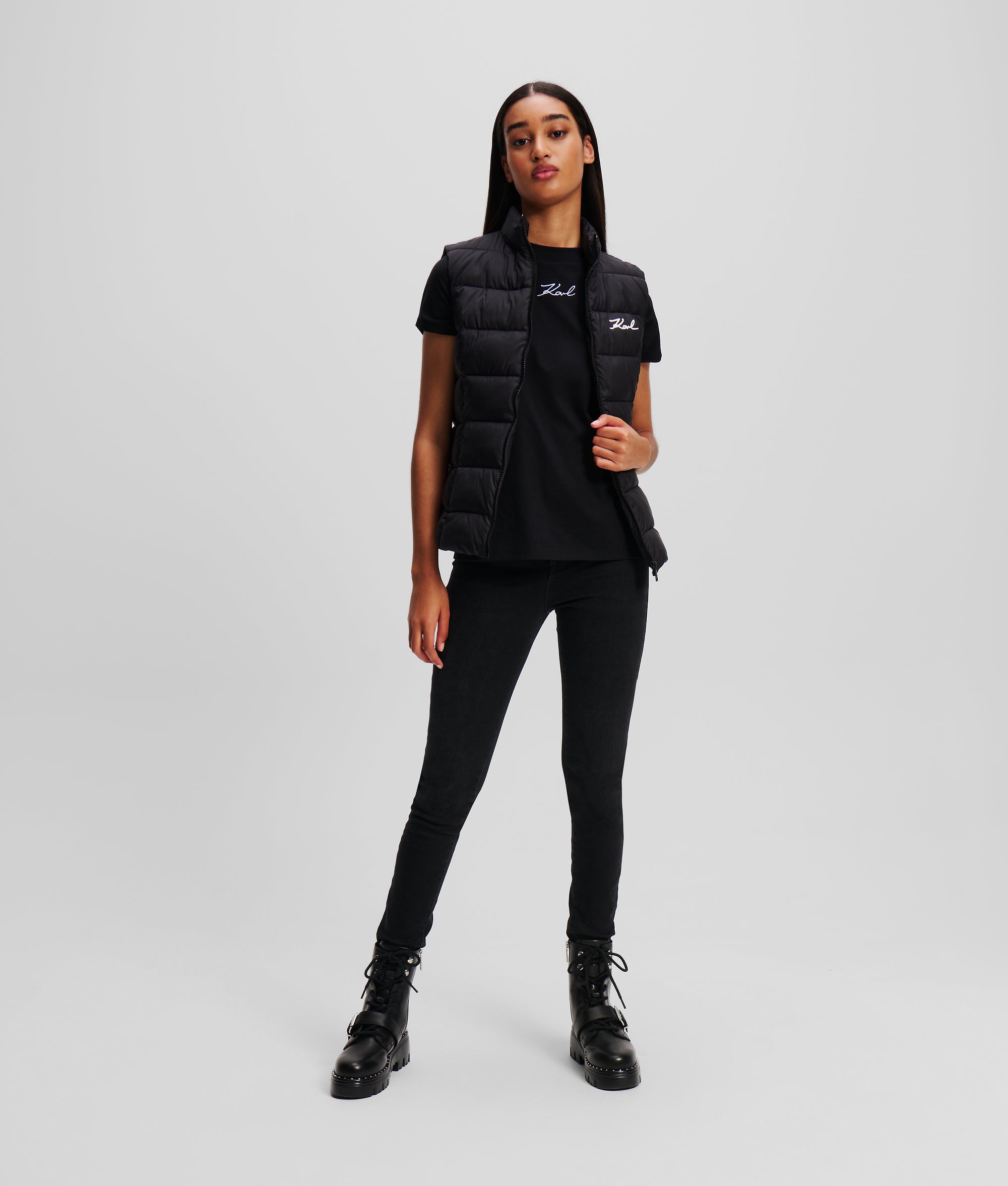 SIGNATURE PADDED GILET