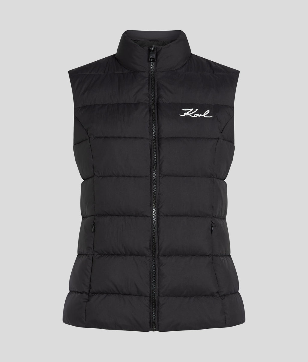 SIGNATURE PADDED GILET