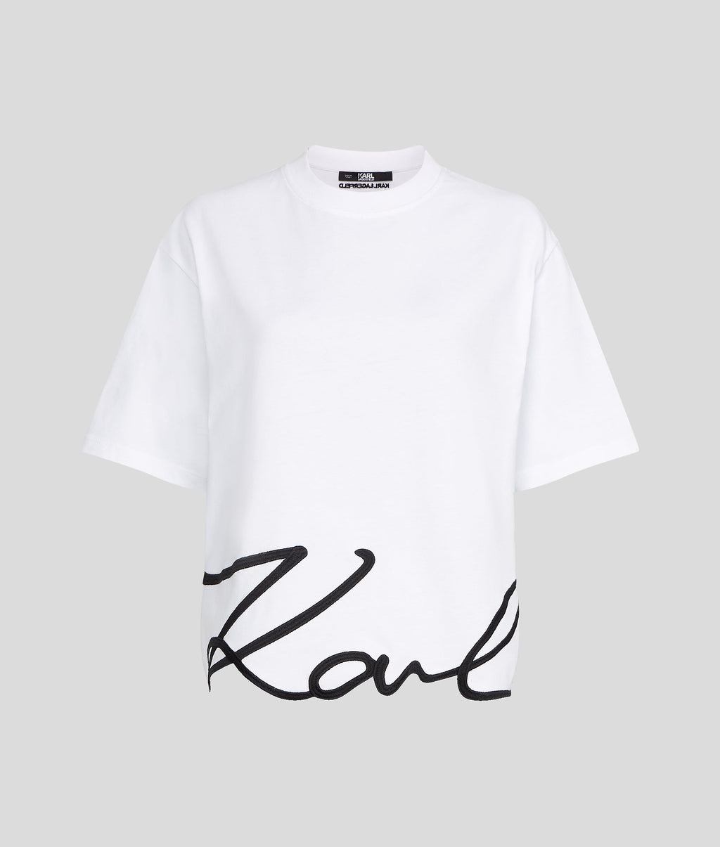 SIGNATURE HEM T-SHIRT