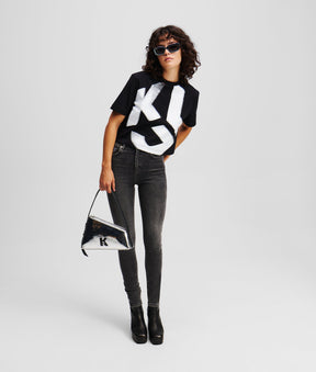 MONOGRAM BLEACHED T-SHIRT