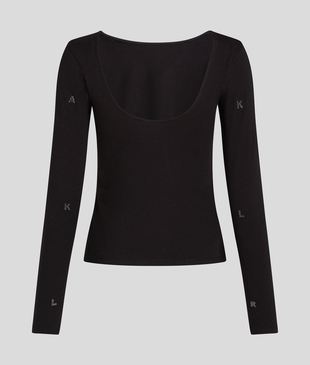RHINESTONES OPEN BACK TOP