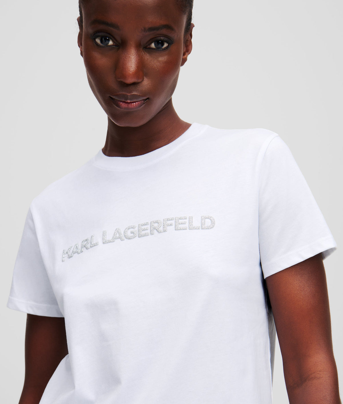 GLITTER LOGO T-SHIRT