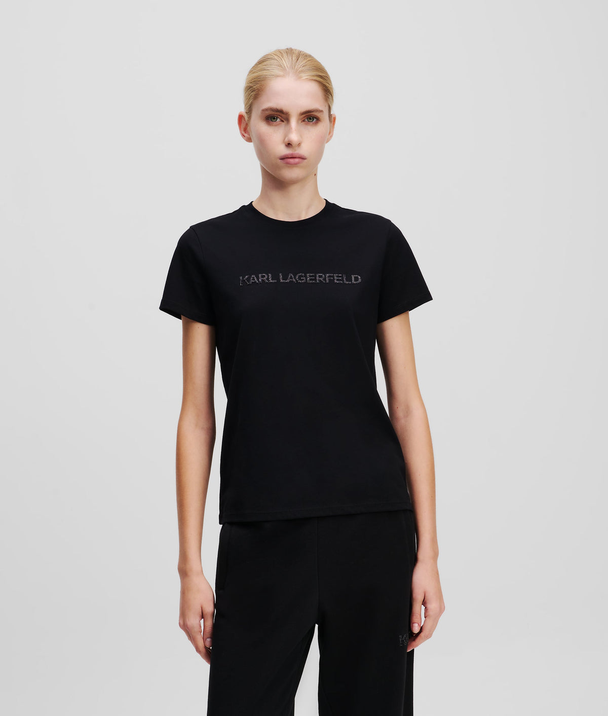 GLITTER LOGO T-SHIRT