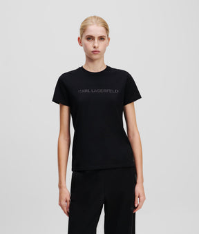 GLITTER LOGO T-SHIRT