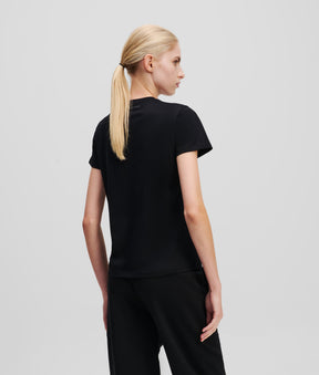 GLITTER LOGO T-SHIRT