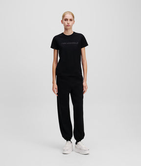GLITTER LOGO T-SHIRT