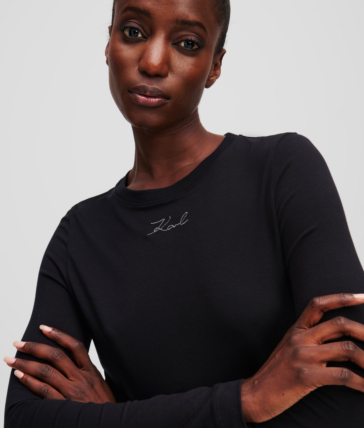 MODAL LONG-SLEEVED TOP