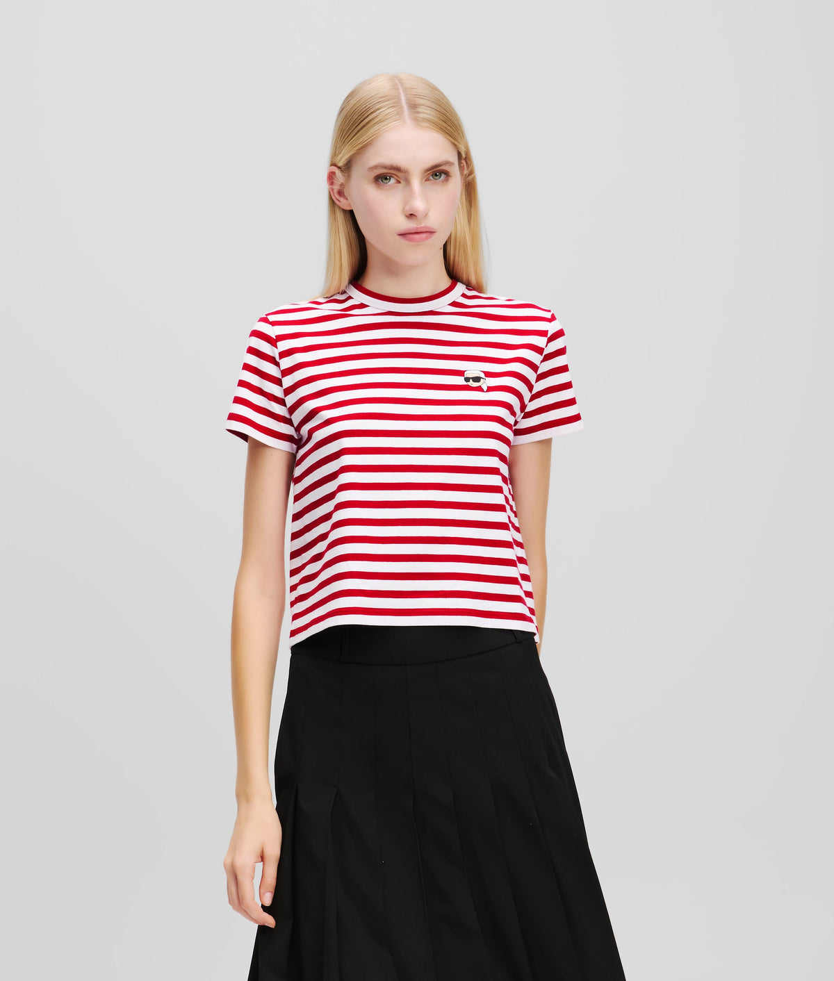 IKON STRIPE BOXY T-SHIRT