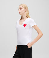 K/HEART V-NECK T-SHIRT