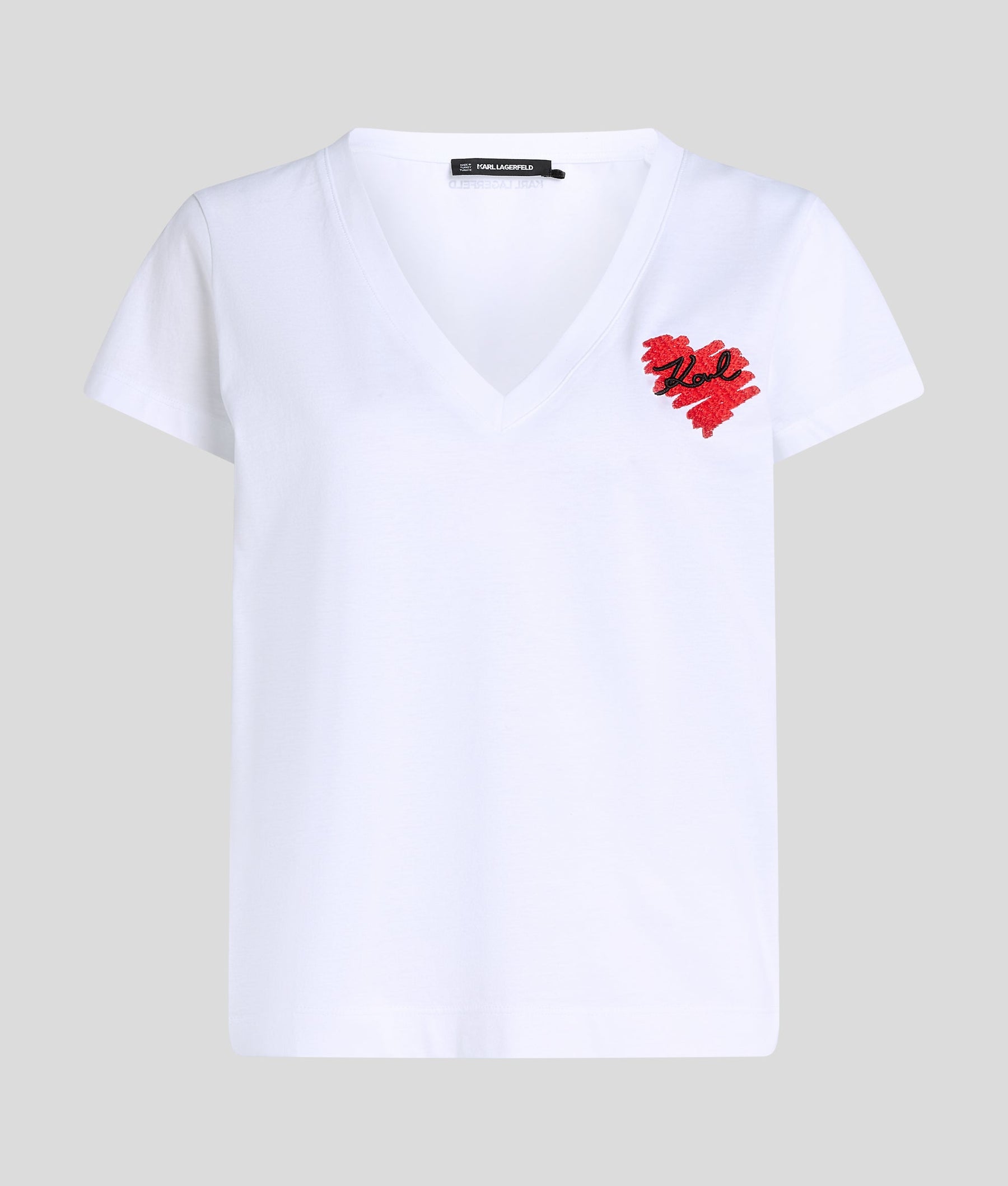 K/HEART V-NECK T-SHIRT
