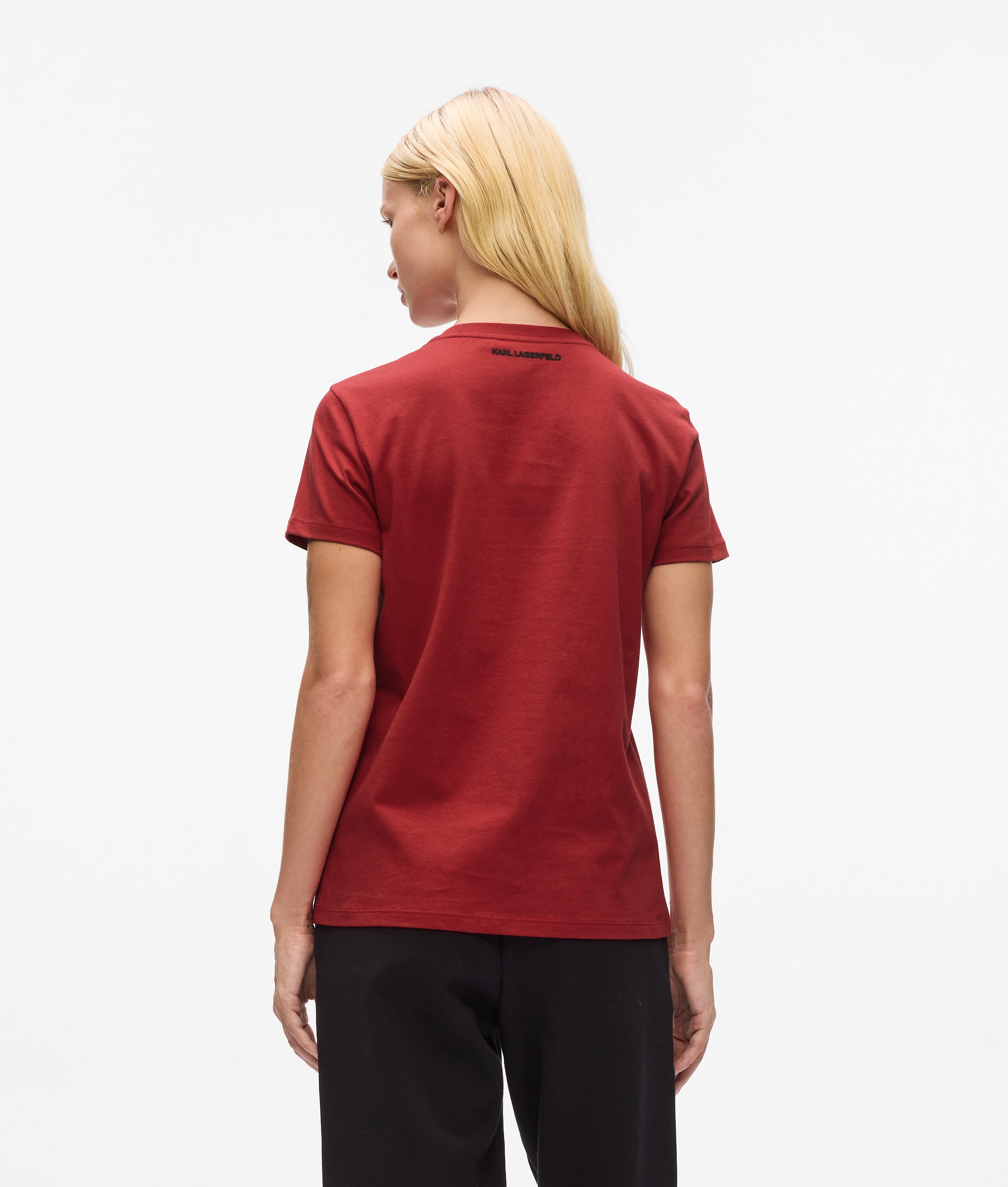 IKON KARL & CHOUPETTE RHINESTONE T-SHIRT