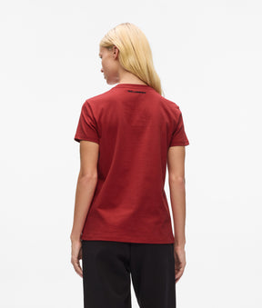 IKON KARL & CHOUPETTE RHINESTONE T-SHIRT