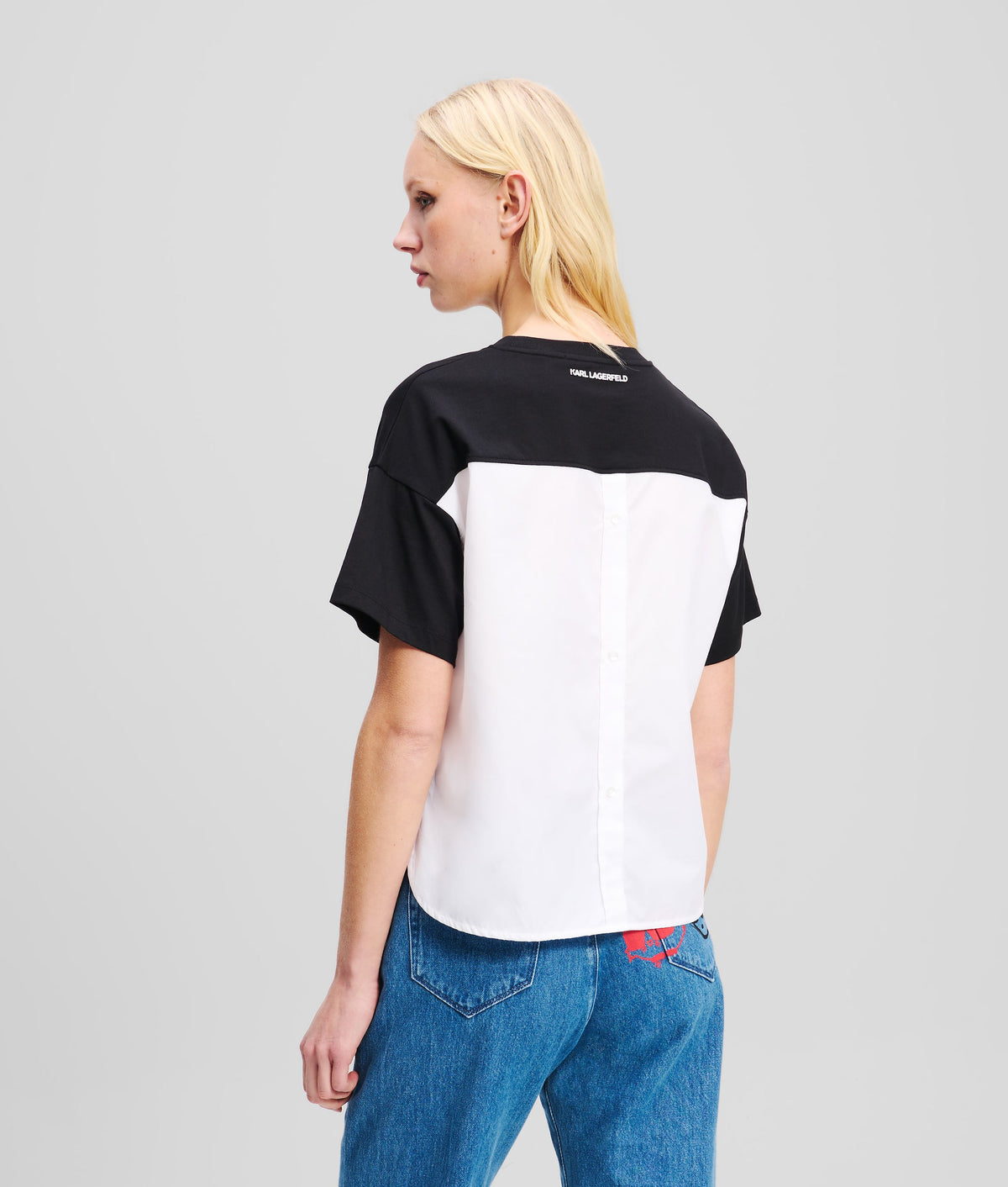 IKON FABRIC MIX T-SHIRT