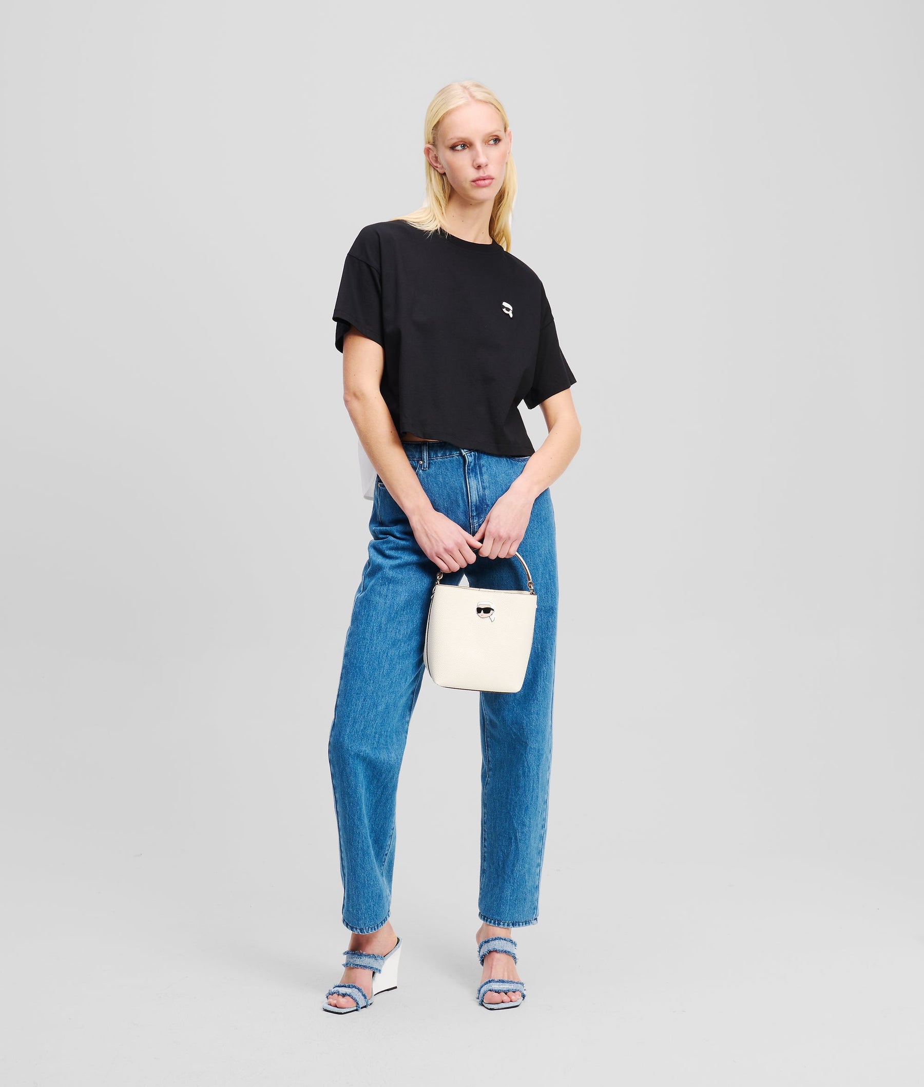 IKON FABRIC MIX T-SHIRT