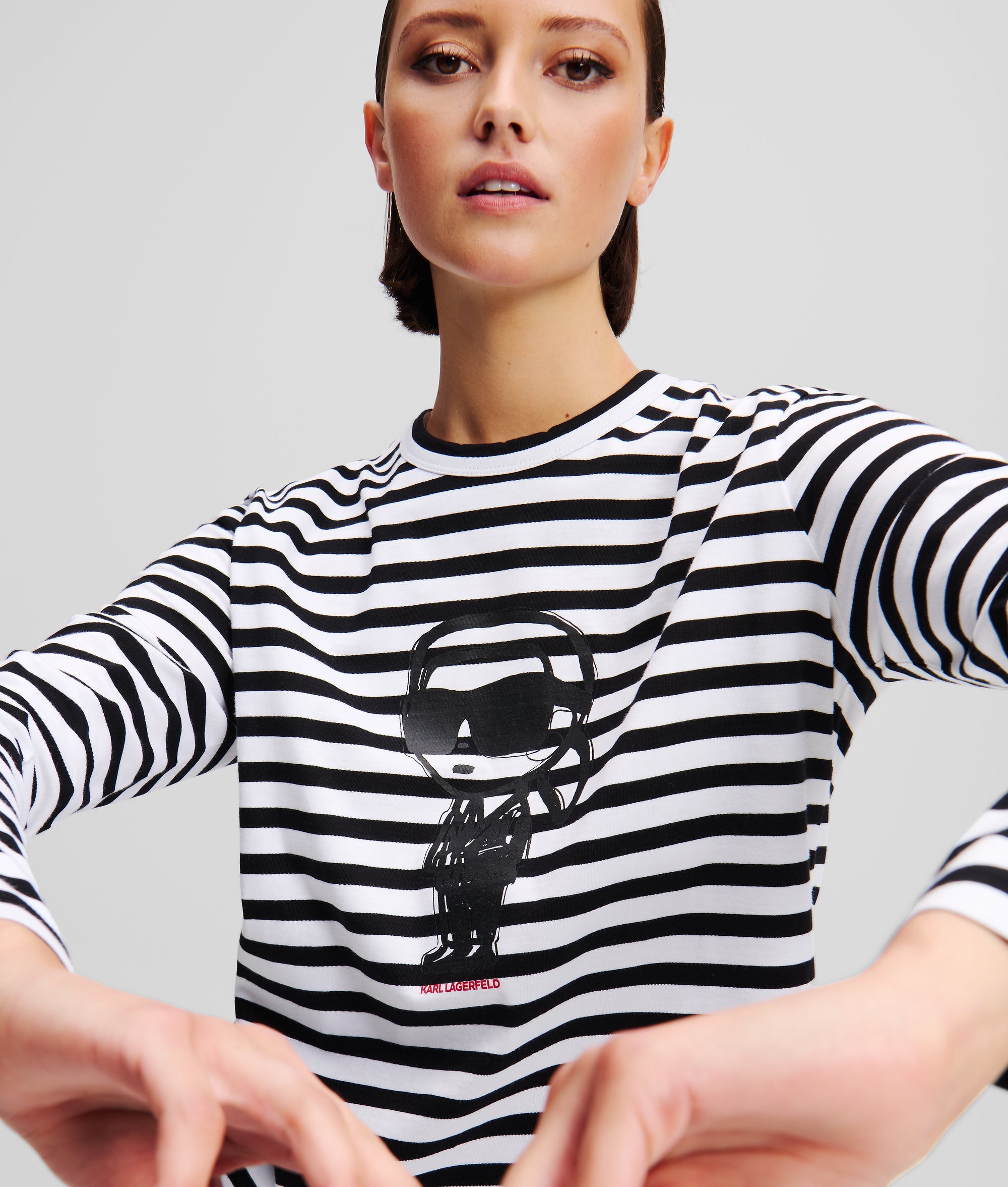 IKON STRIPE LONG-SLEEVED T-SHIRT