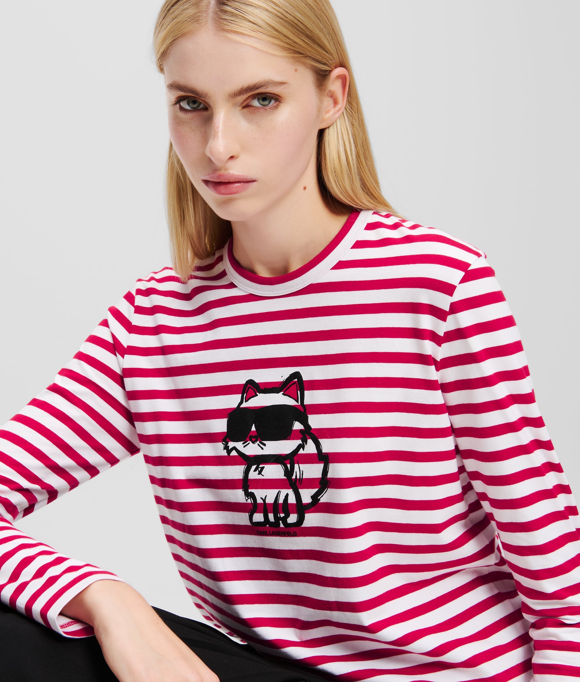 IKON STRIPE LONG-SLEEVED T-SHIRT