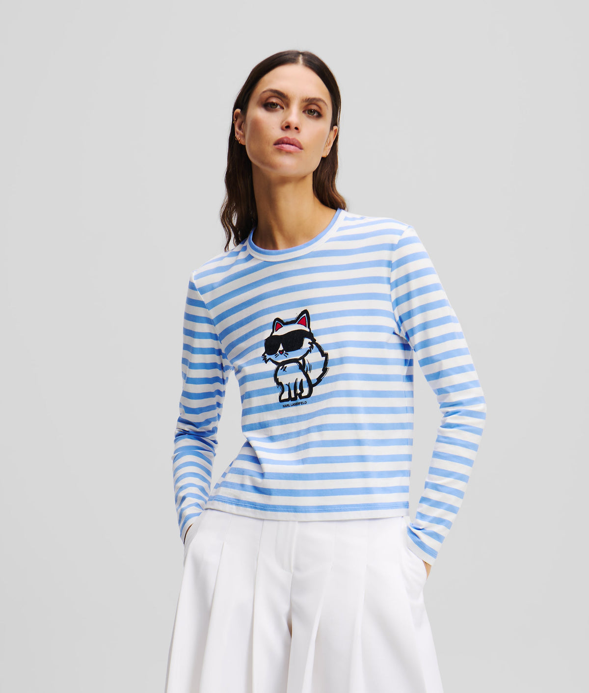 IKON STRIPE LONG-SLEEVED T-SHIRT