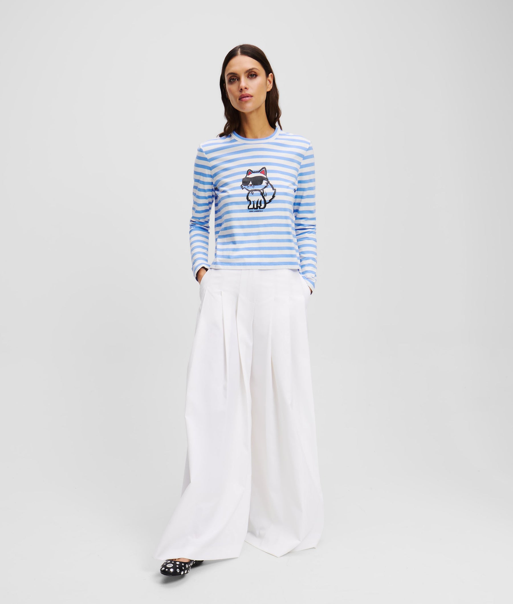 IKON STRIPE LONG-SLEEVED T-SHIRT